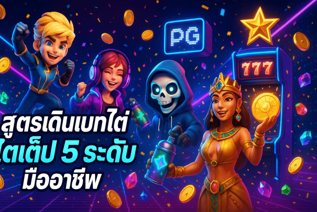 สูตรเดินเบทไต่สเต็ป 5 ระดับ