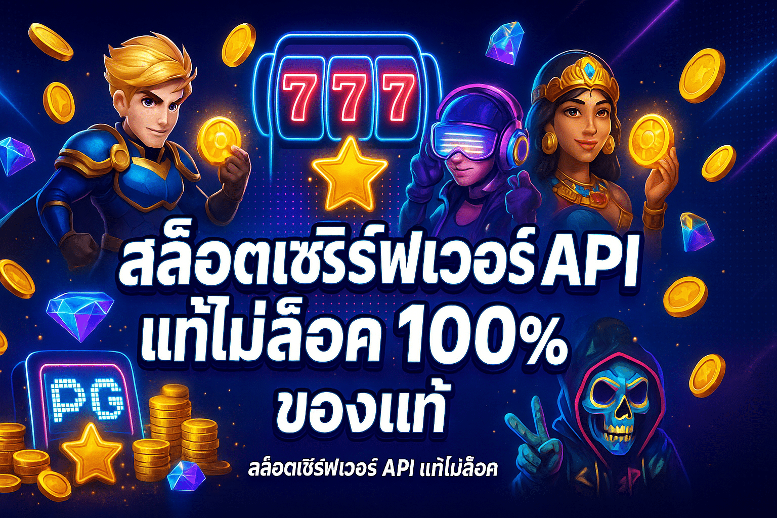 สล็อตเซิร์ฟเวอร์ API แท้ไม่ล็อค