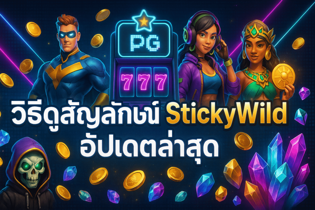 วิธีดูสัญลักษณ์ StickyWild